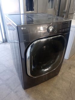 LG gray stackable gas dryer - Free delivery