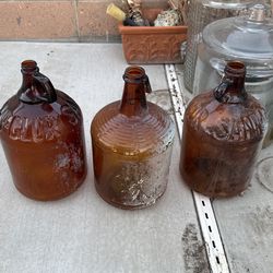 Vintage Bleach Bottles 