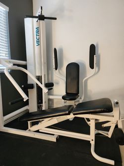 MOVING Sale - Vectra C-1 Premium Home Gym with Adjustable Bench - Must Go This Week