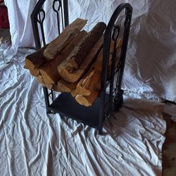 Fireplace  Rack And Tools