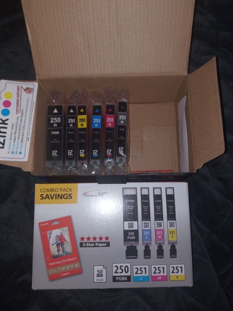Canon Pixma MG7520 Wireless All In One Printer With Tons Of Ink