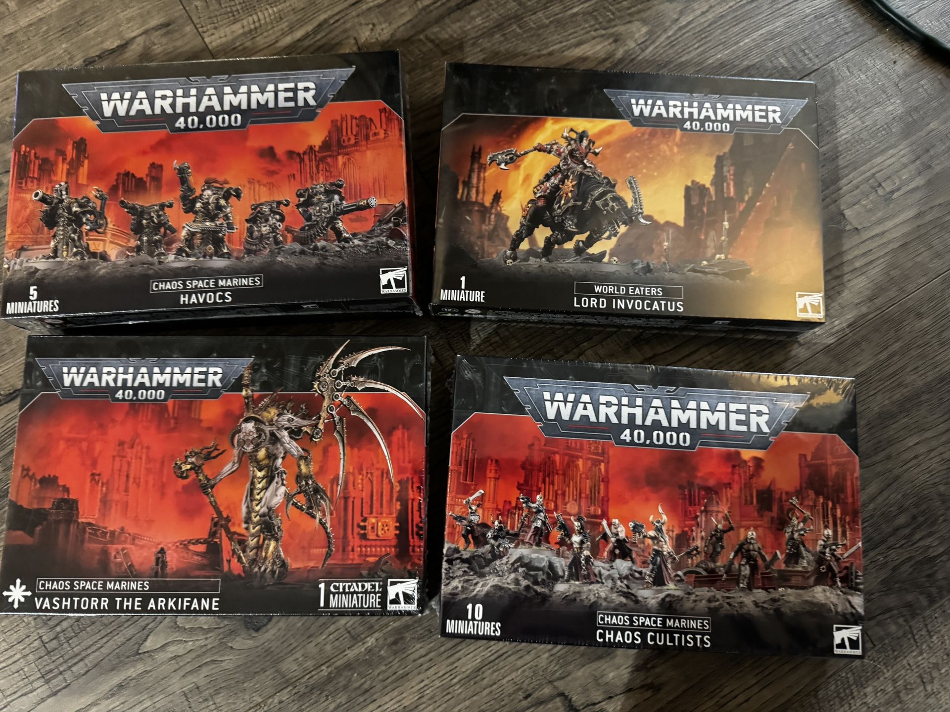 Chaos Warhammer Brand New Kits