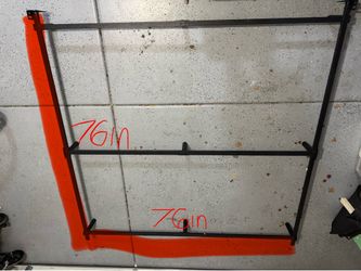 King size metal bed frame