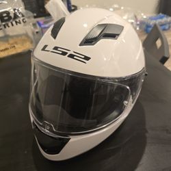 Mortocycle Helmate White DOT Size L