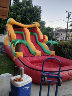 Waterslide. Now if post is up. Its Available