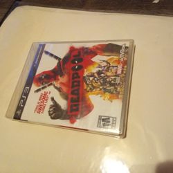 DEADPOOL PS3 FACTORY SEALED