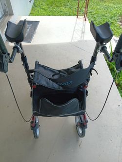 ELENKER STAND-UP WALKER ( Burgundy)