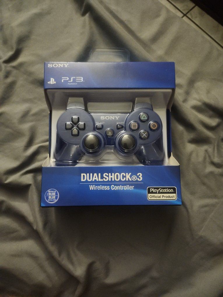 Ps3 Wireless Controller, Blue