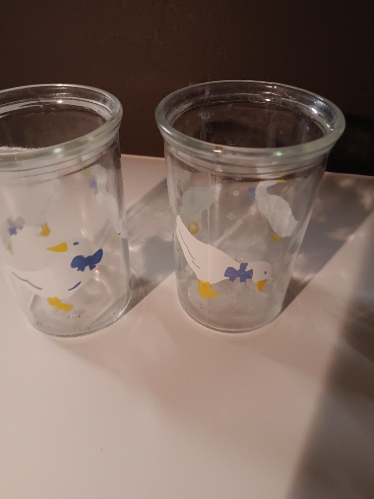 Duck Small Juice Glasses