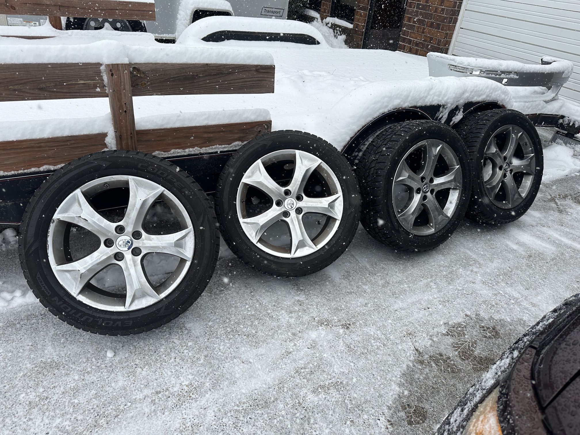 Toyota/Lexus SUV 20” Winter Wheel Set Up (Venza wheels/Meaty Tires/New TPMS)