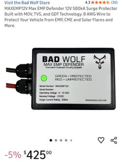 Bad Wolf - EMP Surge Protector