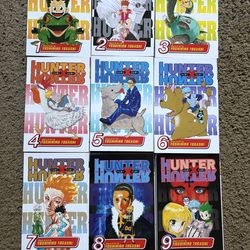 HunterXHunter volume 1-9