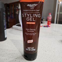Men's hair styling gel