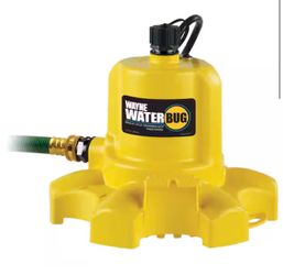 Wayne WaterBUG 1/6 HP Submersible Utility Pump – Brand New Sealed