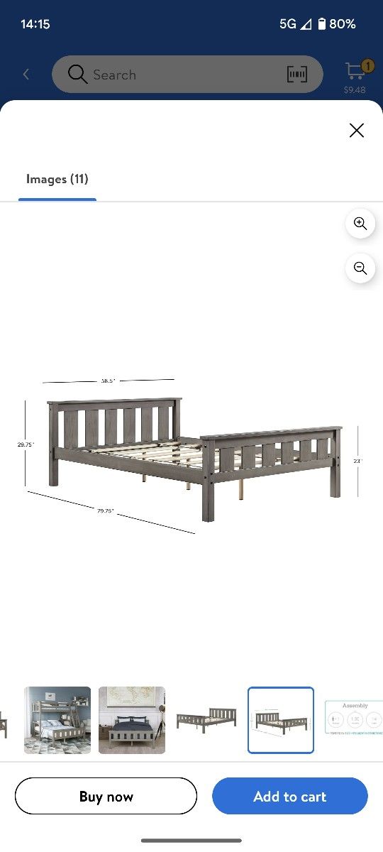 Full Size Bed Frame 