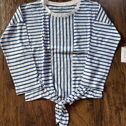 Banana Republic Relaxed Crop Long Sleeves 