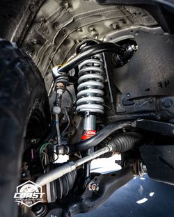Eibach Coilovers with Dirt King Upper Control arms 