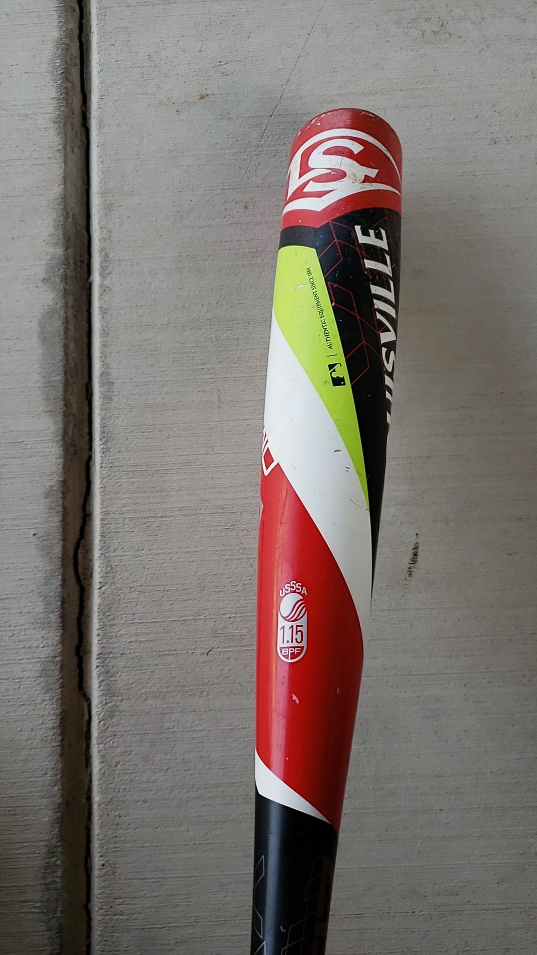 Louisville slugger baseball bat