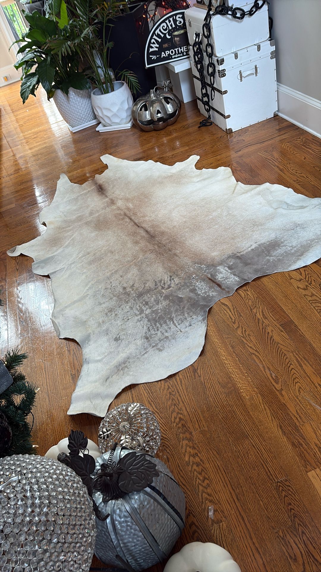 **Real Leather Cowhide Rug**