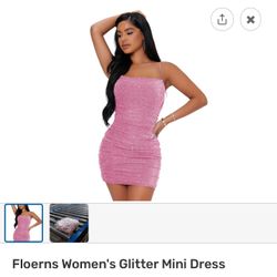 Glitter Mini Dress