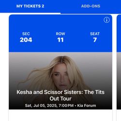 KESHA CONCERT! 