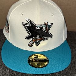 San Jose Sharks Fitted Hat