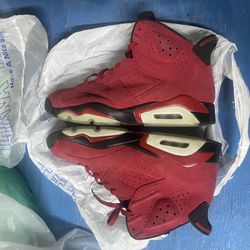 Air Jordan 6 Red Suede