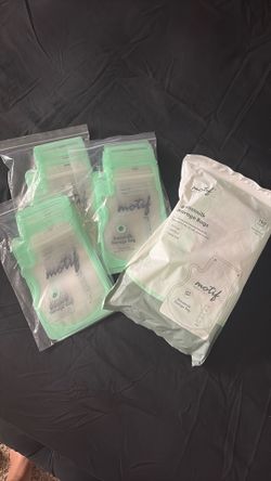 Breastmilk storage bags