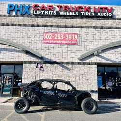 Can Am  Wheels Audio Tires Lights Accessories Triple-X Seats Street-Legal Kits Windshields Particle Separator Installations (Maverick X3 Utv Sxs