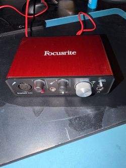 Focusrite Scarlett Solo (Audio Interface) – Great Condition