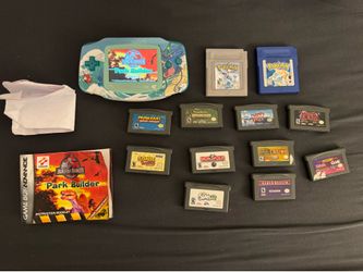 Modded GBA (with 13 games) READ DESCRIPTION