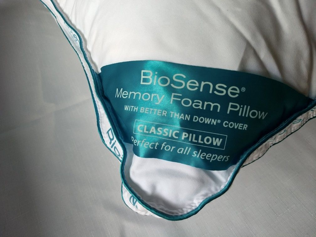 Biosense memory on sale foam classic pillow