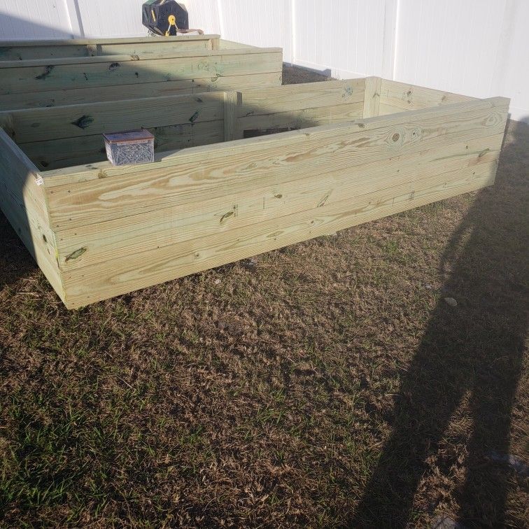 4 Ft X 10 Ft Garden Beds. Boxes Made For You Right At Your Home