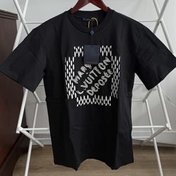 Louis Vuitton Size S Men’s Embroidered Signature Cotton T-Shirt