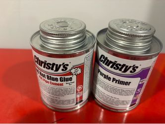Christy’s PVC Pipe Cement and Primer