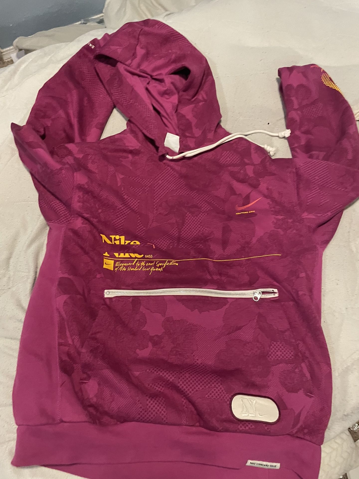 Pink Nike Dry Fit Hoodie