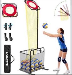 Volleyball Net System with Freely Height-Adjustable for Backyard