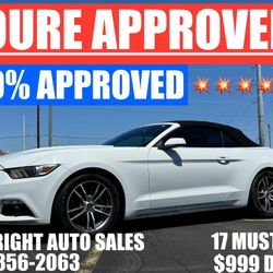 2017 Ford Mustang Eco-Boost Convertible