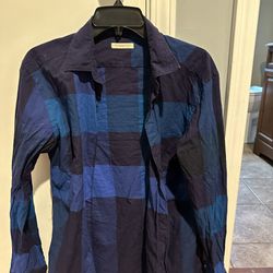 Burberry Button Up $100 