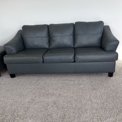 Leather Queen Sleeper Sofa For Sale. Gently Used. 1 1/2 Years new. Asking $500 or OBO. Delivery Not Available! Unit Is Located on the 2nd floor.