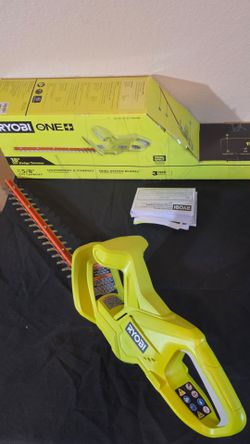 RYOBI ONE+ 18V 18 in. Cordless Battery Hedge Trimmer (Tool Only)