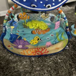 Disney Baby Finding Nemo Mr. Ray Ocean Lights & Music Activity Play Gym