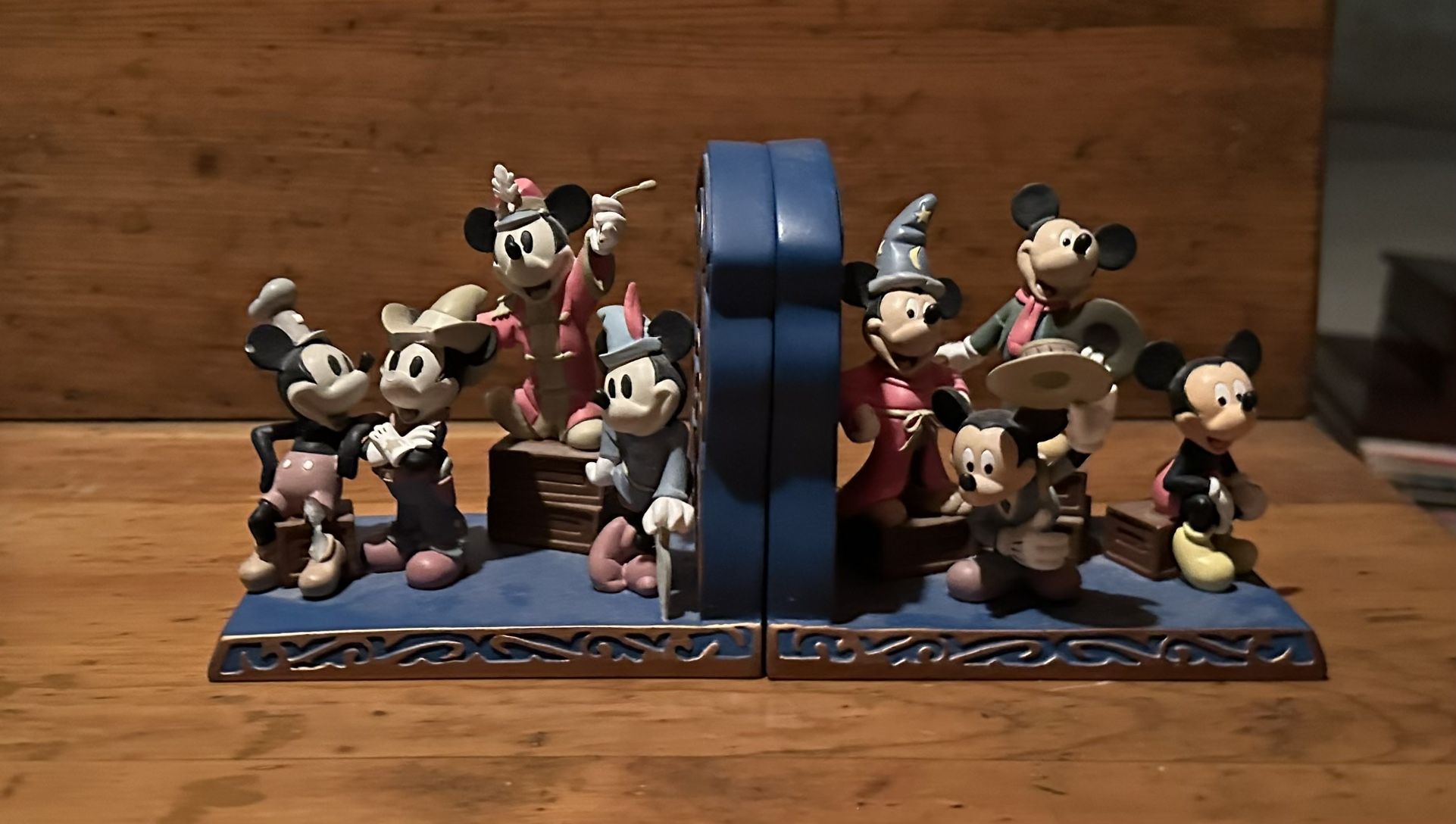 Disney Mickey Mouse Throughout The Years Bookends