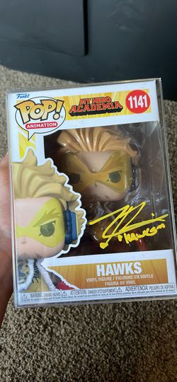 My Hero Academia Hawks Signed Funko Anime