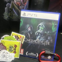 🟢 CHERMOBYLITE (PS5) Includes (Stickers) and a (Red Carabiner)