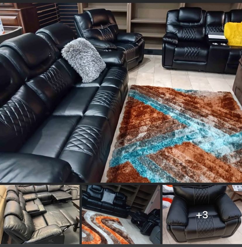 SLEEK SEXY RECLINERS! WE SELL BRAND NEW ! SOFA AND LOVESEAT $1099