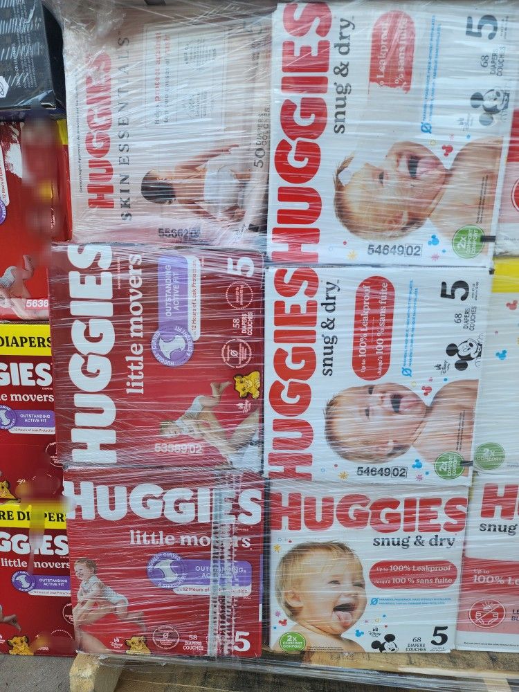 Huggies 5 $20 Each Box