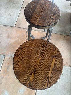 Heavy duty  metal adjustable barstools
