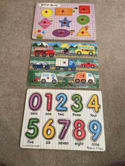 Home Or Daycare Use Melissa And Doug Wooden Puzzle 