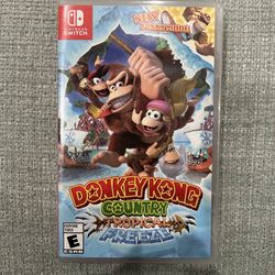 LIKE NEW Donkey Kong Country Tropical Freeze Nintendo Switch Game